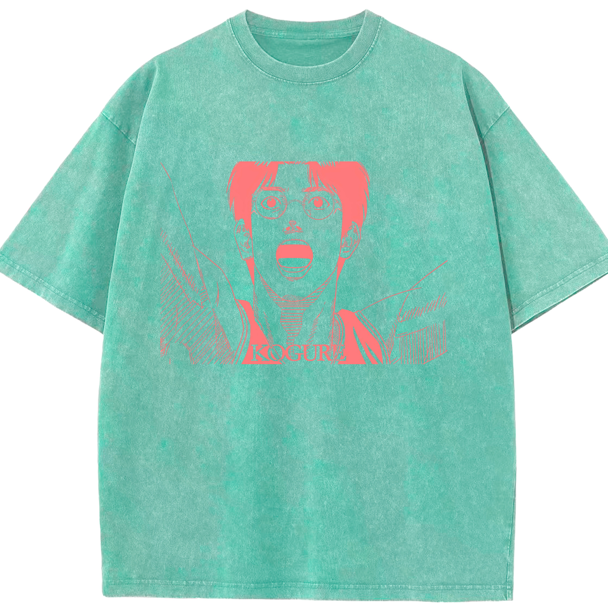 （画像用） SLAM DUNK／スラムダンク 綿100% ヴィンテージ風 半袖Tシャツ（フロントプリント）